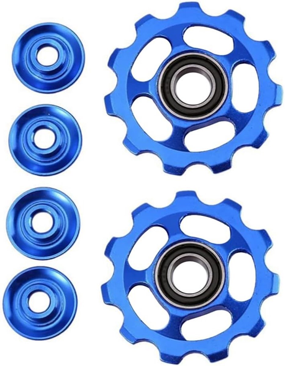 Aluminium Alloy MTB Fiets Wiel Schakel Systeem Pulley, Road Bike Gids Roller Spanner Onderdelen en Accessoires