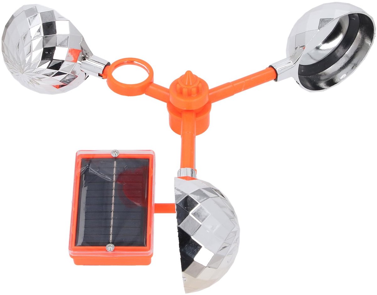 SnelShoppen - Vogel Afschrikmiddel 2 in 1 - Reflecterend en Geluid - 360 Graden Roterend - Effectieve Duif en Zeeme Afschrikker voor Tuin, Boerderij e