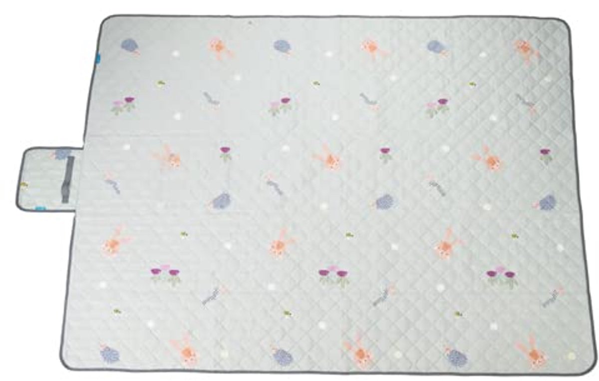 SnelShoppen - Extra grote buitenspeelmat voor baby's en peuters - Waterbestendig, opvouwbaar, perfect voor buiten, tuin, camping, speelruimte - Geschi
