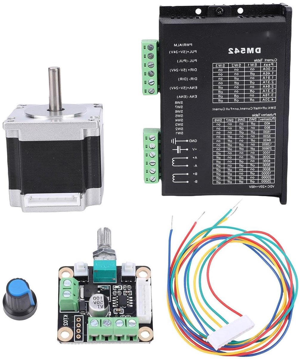 Stepper Motor Kit - Gesloten Lus Motor - CNC Graveren - Stap Verlies Eliminatie - 126N.cm - Zilver