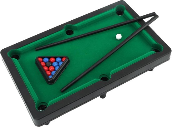 Mini Pooltafel - Biljartspel Tafel - Compact Plezier - Duurzame Constructie - 31 x 19 x 8 cm - Niet gespecificeerd van mini — afbeelding 4