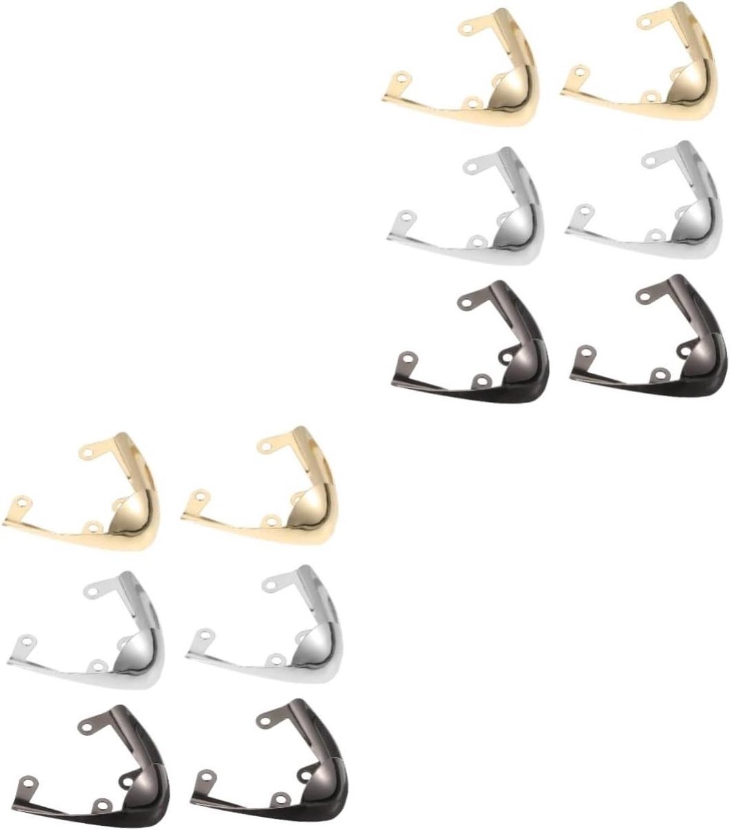 Schoen Beschermers - Teenkapjes Hakken - Schoenen Repareren - Puntige Stijl - 12 Paren - Metaal