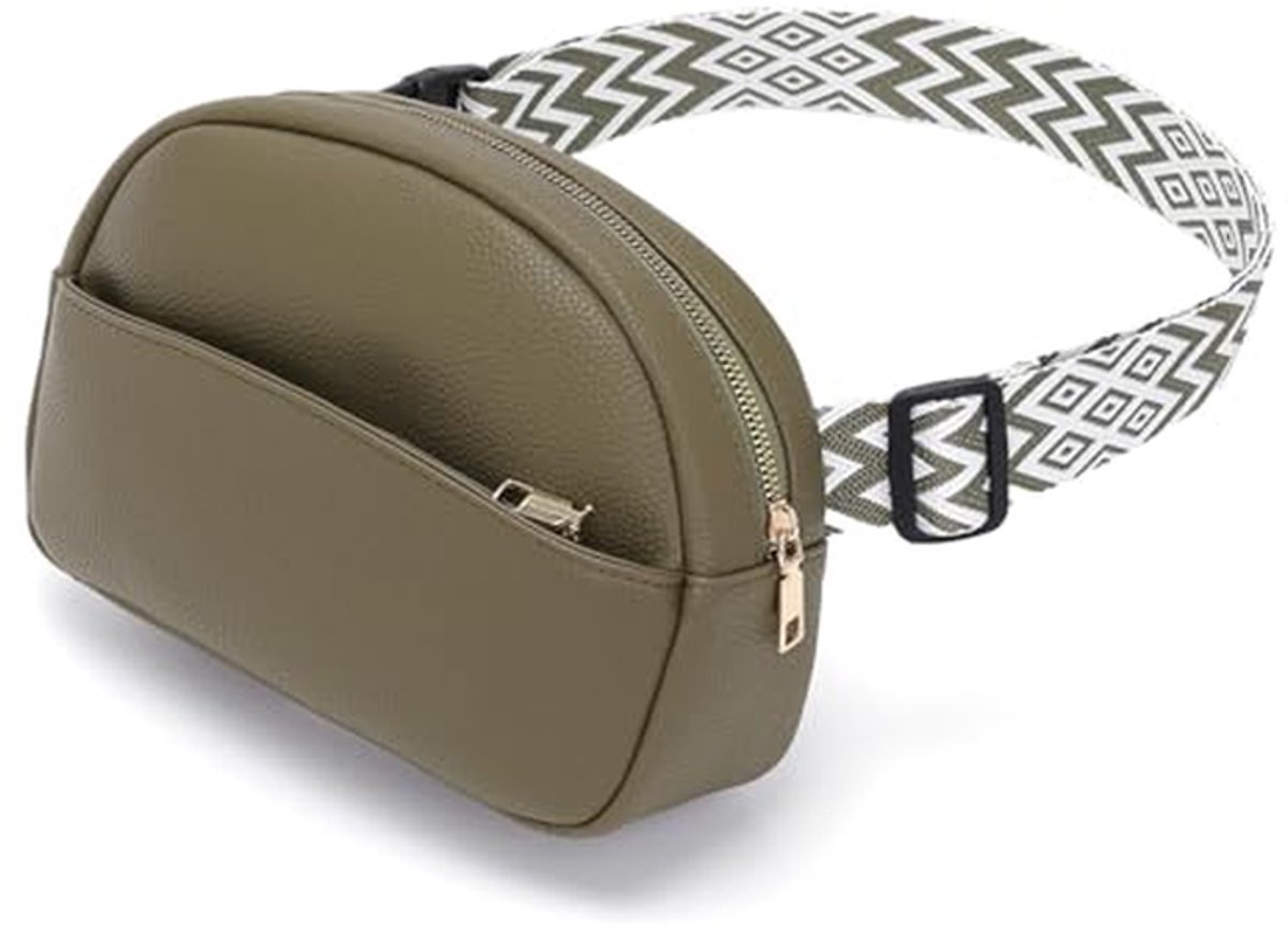 Heuptas Dames Elegant - Schoudertas Kleine Crossbody - Dagelijks Gebruik - Verstelbare Band - 26 x 16 x 10 cm