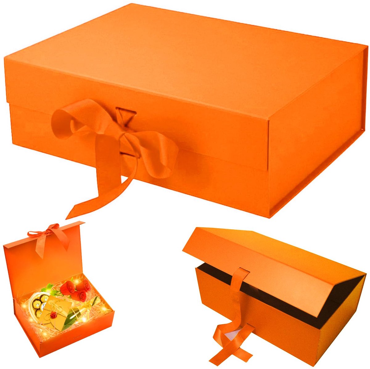 Dailygoods - Magnetische Cadeaubox met Deksel - 21 x 17 x 7 cm voor Verjaardagen en Feestdagen