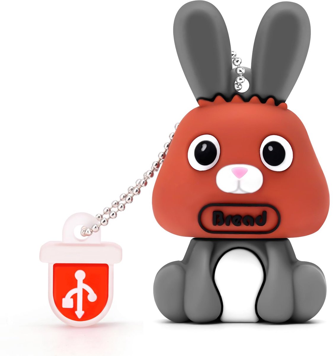 Dailygoods - 32 GB USB Stick in Konijn Vorm - Leuke Flashdrive voor Gegevensopslag