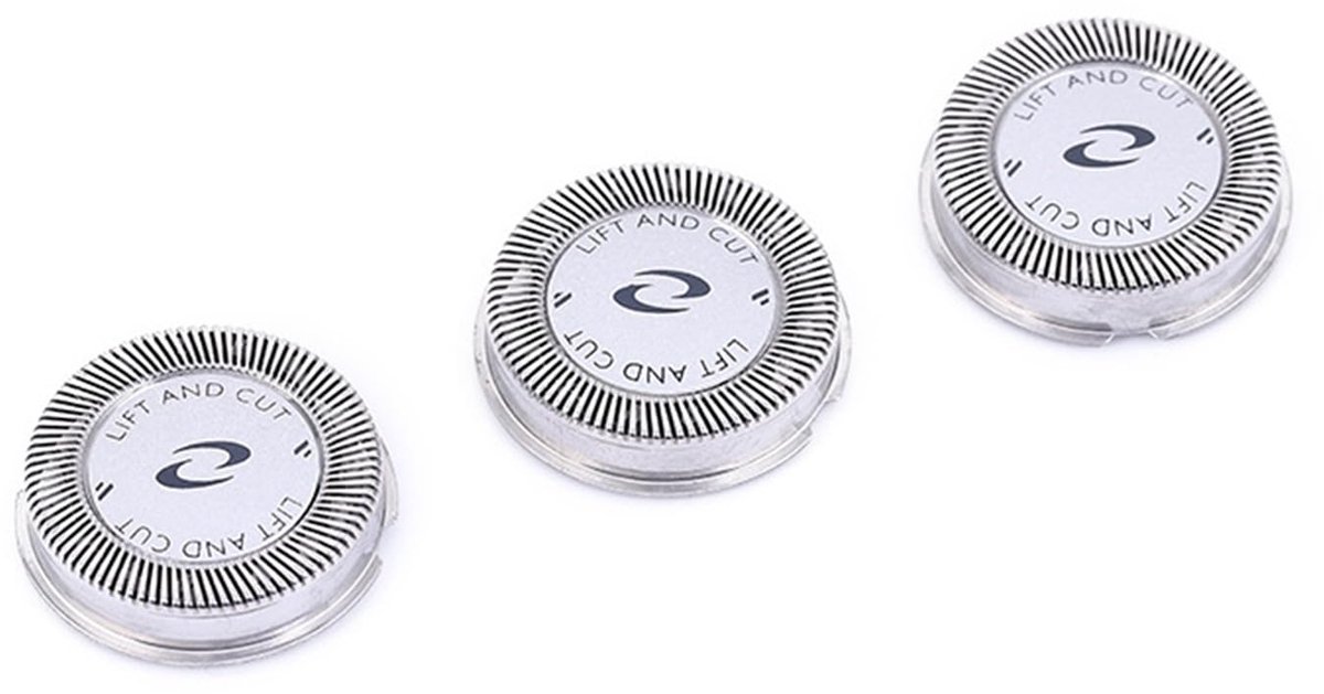 Dailygoods - Elektrische Scheerapparaat Vervangende Messen - Hoge Kwaliteit - 3Pcs - Scheermesjes - Geschikt voor Philips - Netwerk Vervanging