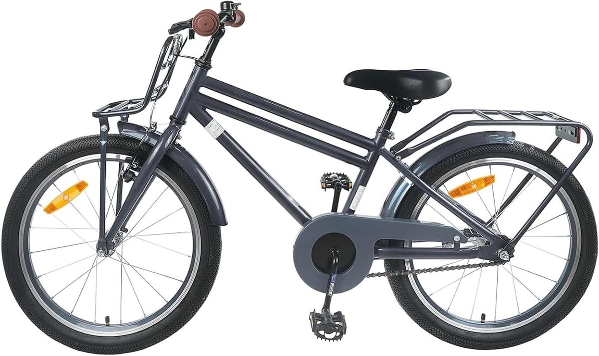 Kinderfiets - Jongensfiets Meisjesfiets - Leren Fietsen - Stalen Frame - 14 kg - Blauw