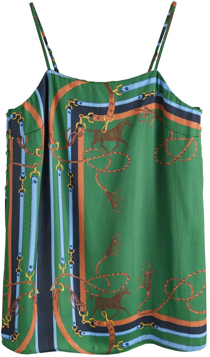 Next - Dames - Satijnen hemdje - Blauw