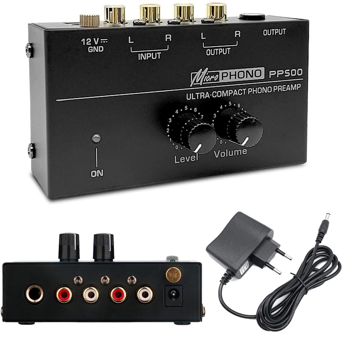 Dailygoods - Phono Preamplifier voor Platenspeler - Versterker met MM Scanning System