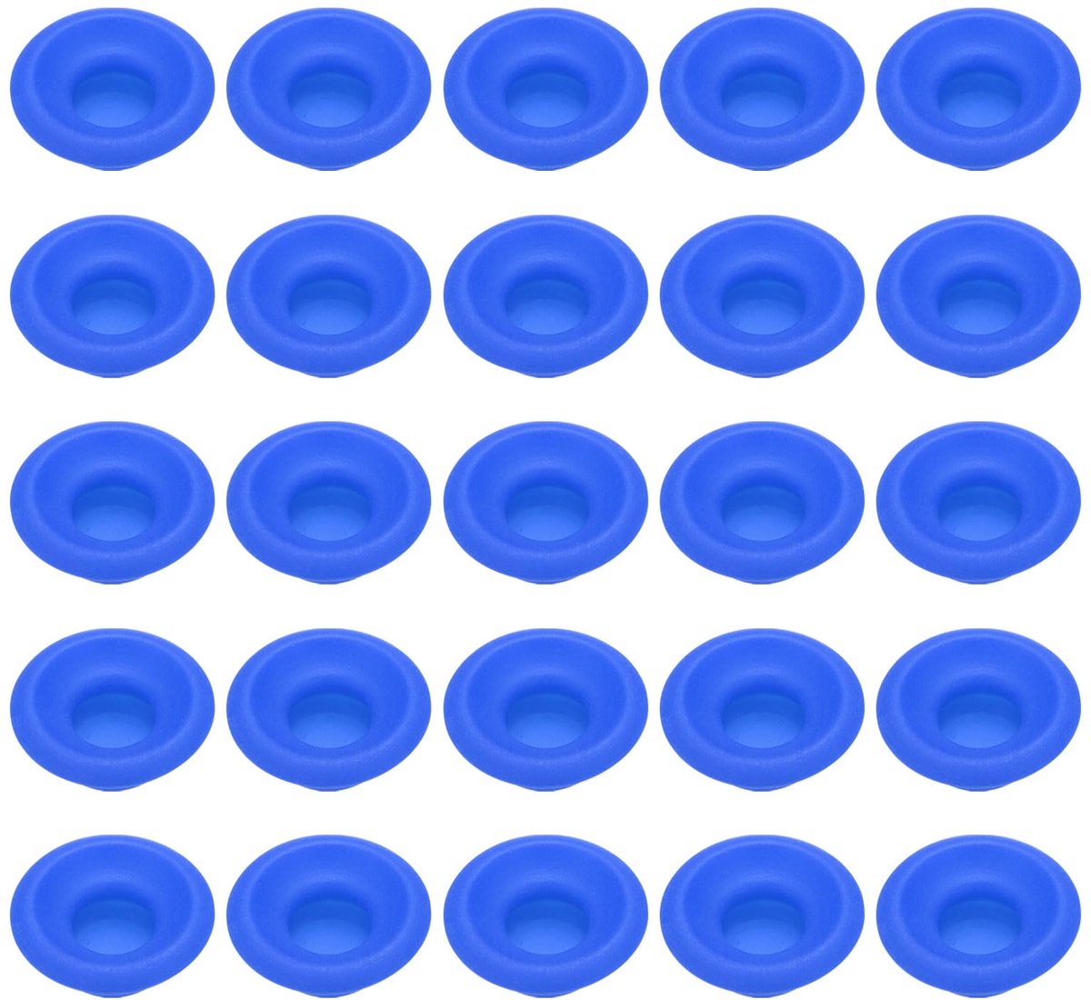 Dailygoods - Set van 25 Siliconen Rubber Seals voor Bierflessen - Waterdichte Topafdichtingen voor Dranken