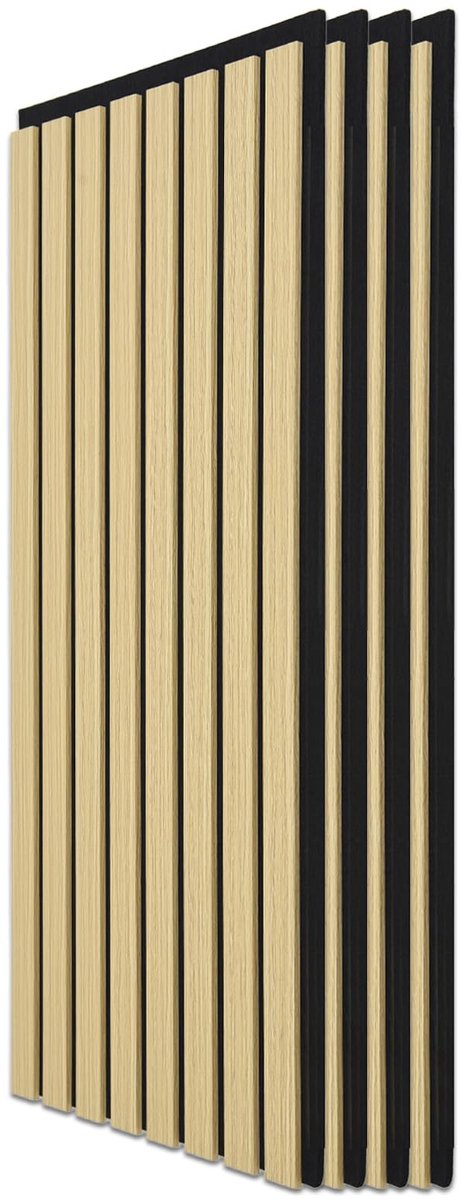 Dailygoods - Art3d 3D Akoestische Panelen - Geluidsisolatie en Decoratie - Eikenhout