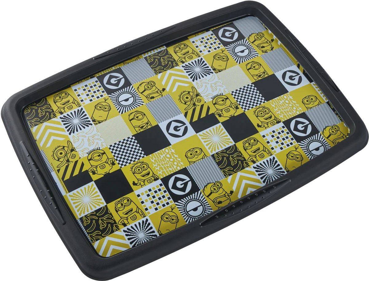 keeeper opbergbox Karolina Minions, 45 liter, zwart met motivdruk, 400x555x300 mm