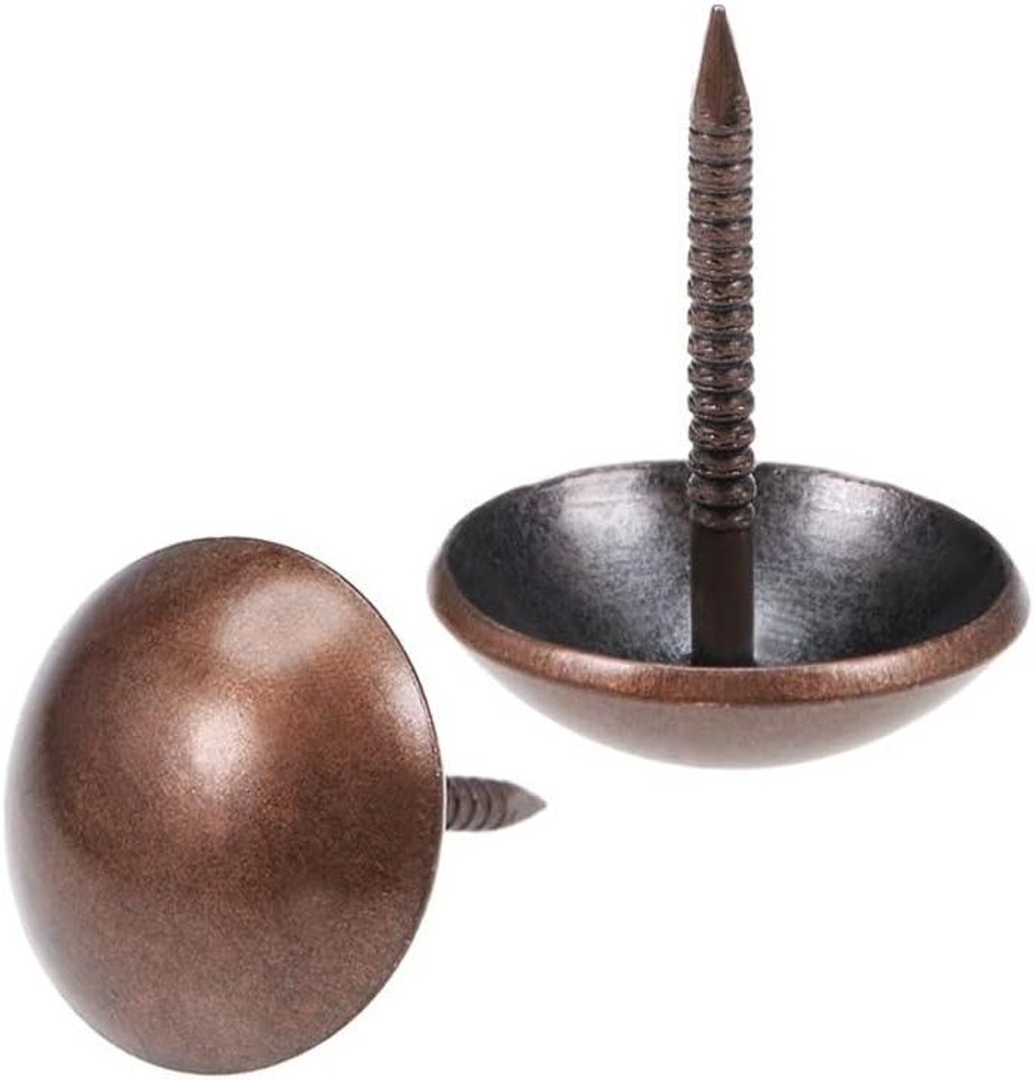 Meubelspijkers - Duimspijkers decoratief - Meubels decoreren - Antiek design - 40 stuks - Koperkleurig