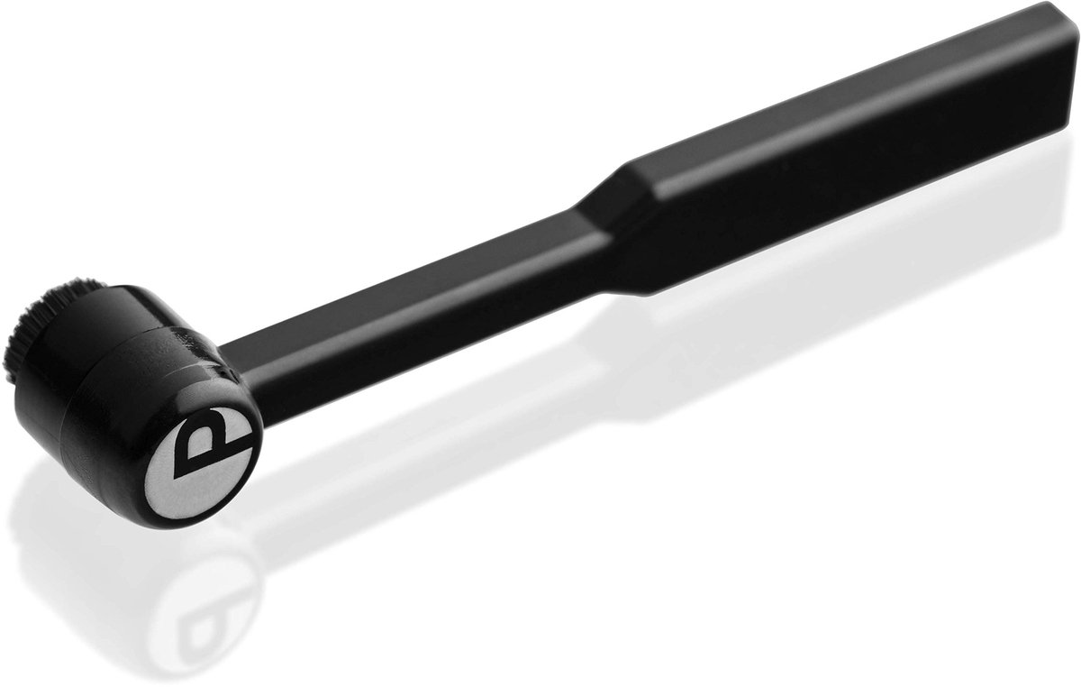 Dailygoods- Borstelkopreiniger Koolstofvezel - Naaldborstel - Dagelijkse Reiniging - Schone Naaldpunt - Perfecte Geluidsweergave - Zachte Borstels