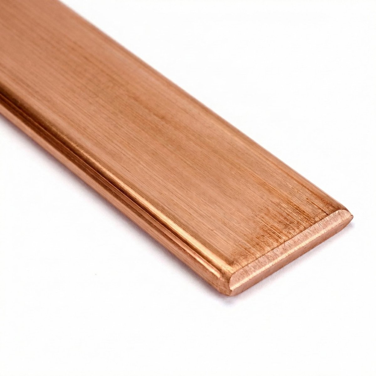 Dailygoods - Koperplaat T2 3mm x 15mm x 250mm - Hoogwaardige Koperen Platen voor Elektrische Projecten