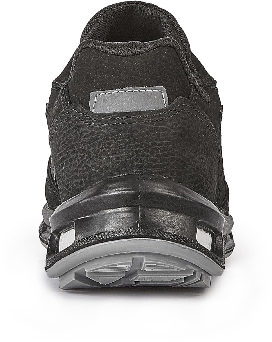 SnelShoppen - Uniseks veiligheidsschoenen, lichtgewicht en flexibele lederen sneakers met Infinergy-inzetstuk, anti-lek, aluminium neuskappen, Grey 41