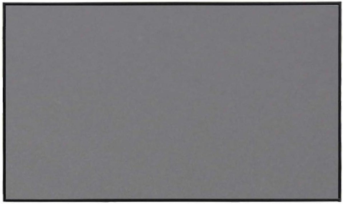 Projectiescherm - Projectiedoek Gordijn - Thuisbioscoop Creëren - Helderheid Verhogend - 1.6m x 2.5m - Grijs