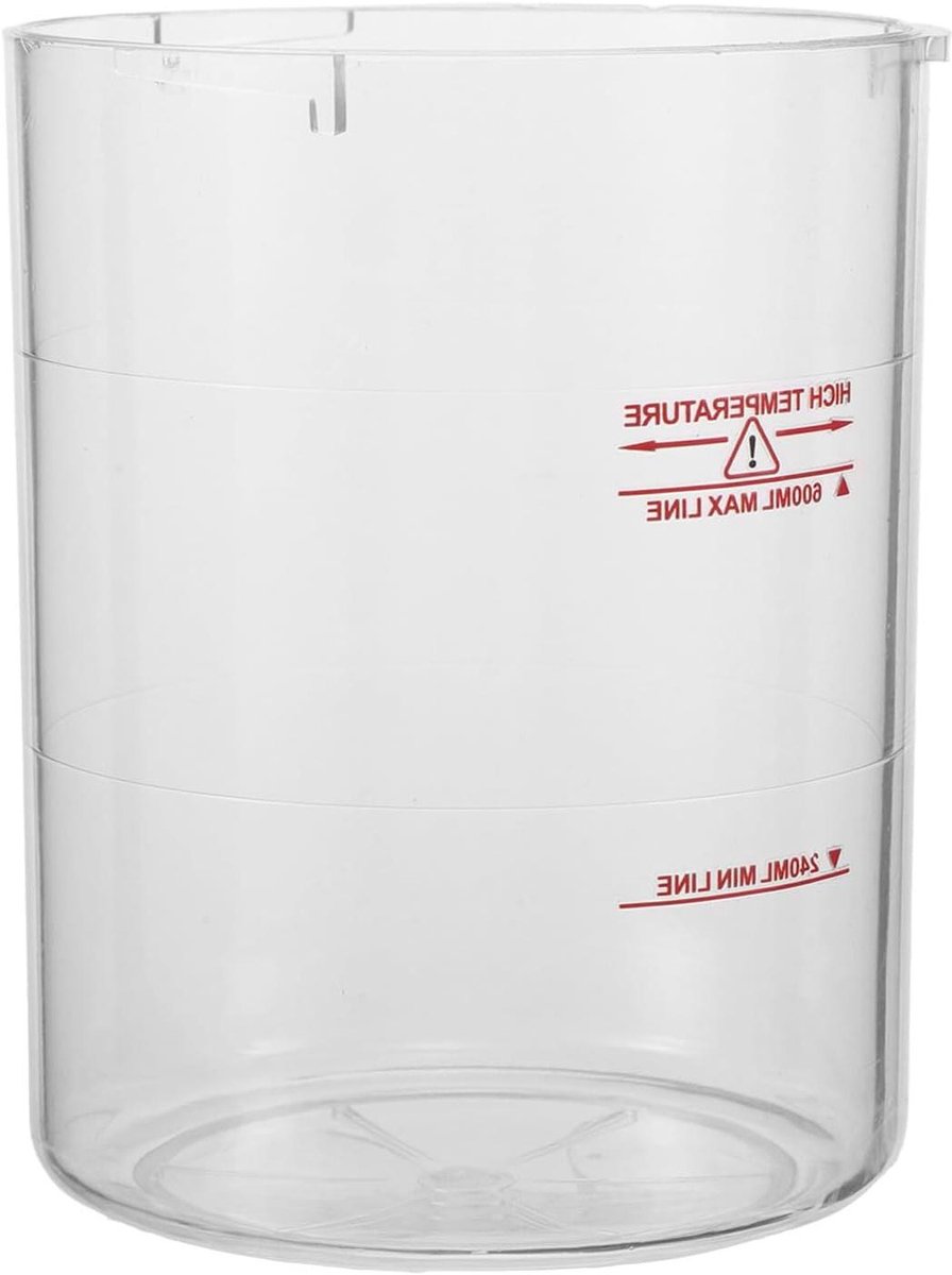 Watertank Gezichtsstomer - Reserve Reservoir - Gezichtsbehandeling Thuis - Hittebestendig ABS - 600 ml Capaciteit - Transparant