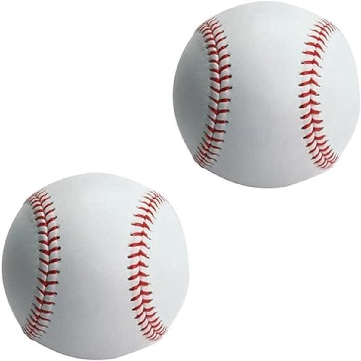 Honkbalset met zachte en harde ballen voor volwassenen, 22,5 cm - Geschikt voor buiten spelen en oefenen.