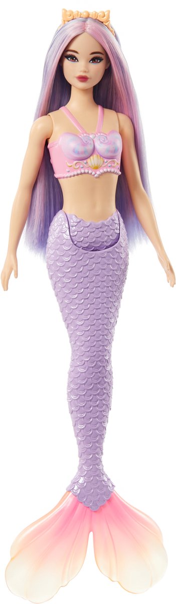 Barbie A Touch of Magic - Paarse zeemeermin staart - Barbiepop van Barbie — afbeelding 5
