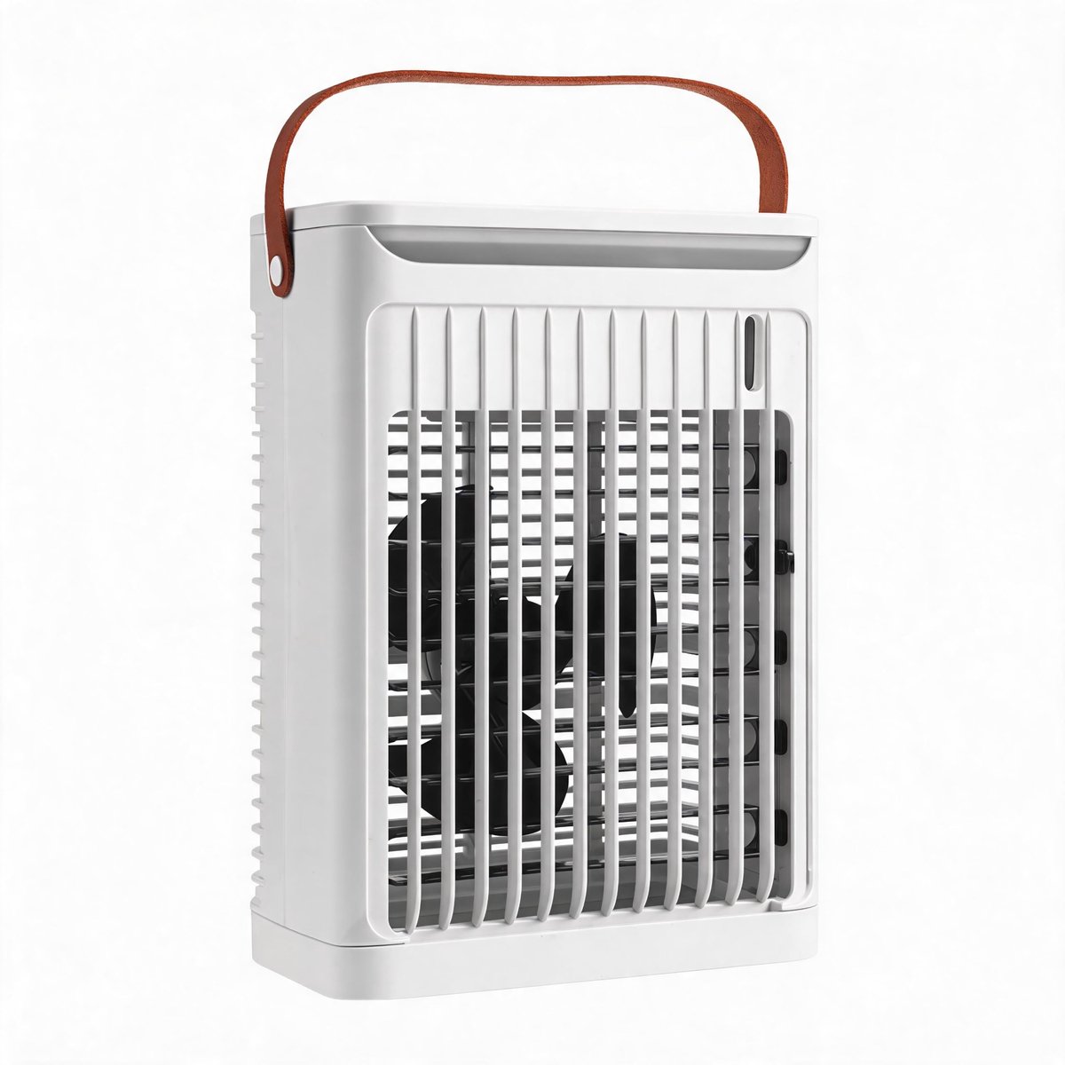 SnelShoppen - Portable Airconditioner Luchtconditioner Ventilatorkoeler met 680 Ml Tank - 2 Koude Nevels, 5 Snelheden, 7 LED's - Mini Verdampings Airc