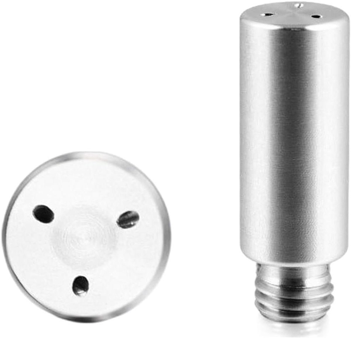 Stoompijpje - Melkopschuimer Nozzle - Cappuccino Maken - 3-Gaten Ontwerp - 6.7mm Schroef - Zilver