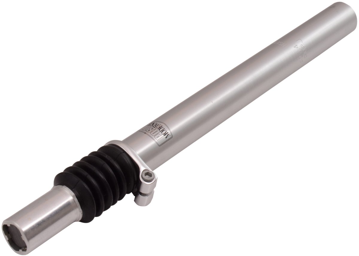 CORDO Kaars Zadelpen - Geveerde Zadelpen - 27,2x300mm - Aluminium - Geschikt voor ronde zadelbeugel
