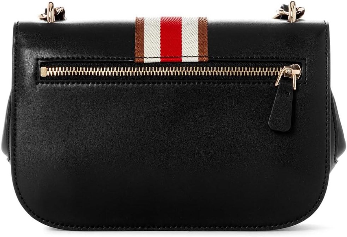 Crossbody Tas - Schoudertas Dames - Dagelijks Gebruik - Klassiek Design - 22 x 6 x 15 cm - Zwart