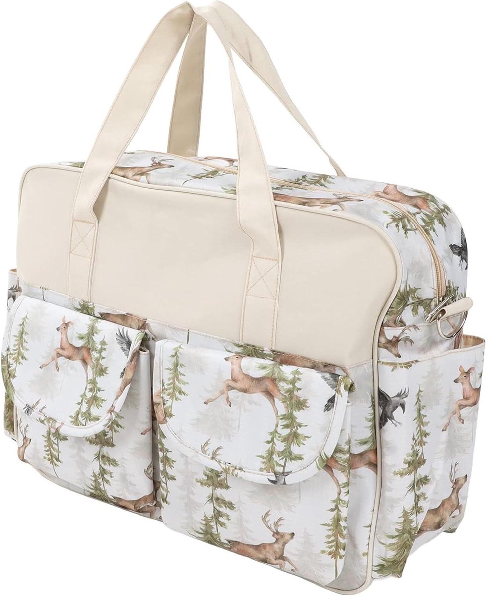 Luiertas Rugzak - Babytas Moederschapstas - Babyverzorging Reizen - Waterdichte Polyester Stof - 40 x 15 x 31 cm