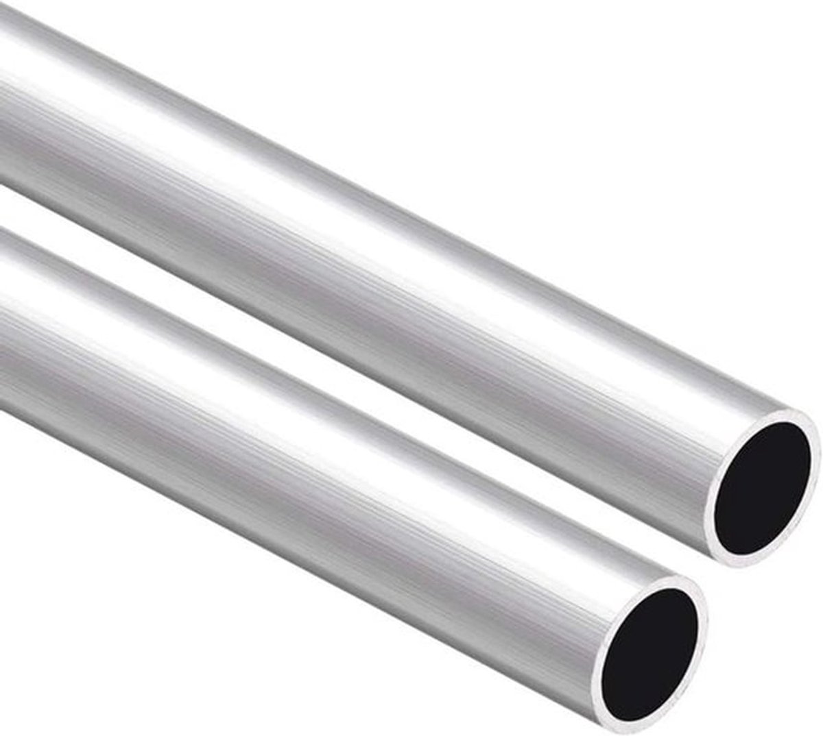 Ronde Aluminium Buizen 15mm Buitendiameter 12mm Binnendiameter 300mm Lengte - Naadloze Rechte Buizen voor Industrie, DIY en Constructie Projecten.