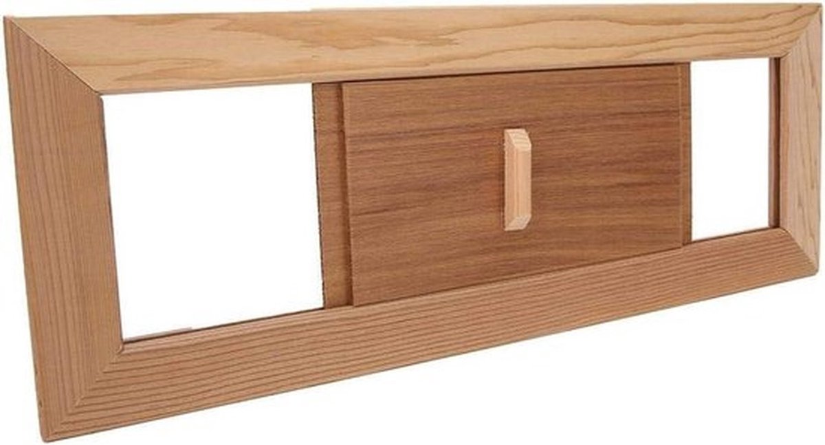 Ventilatierooster voor Hamam en Saunakamer - Verbeterde luchtcirculatie en Ventilatiepaneel - Sauna-accessoires - Duurzaam materiaal