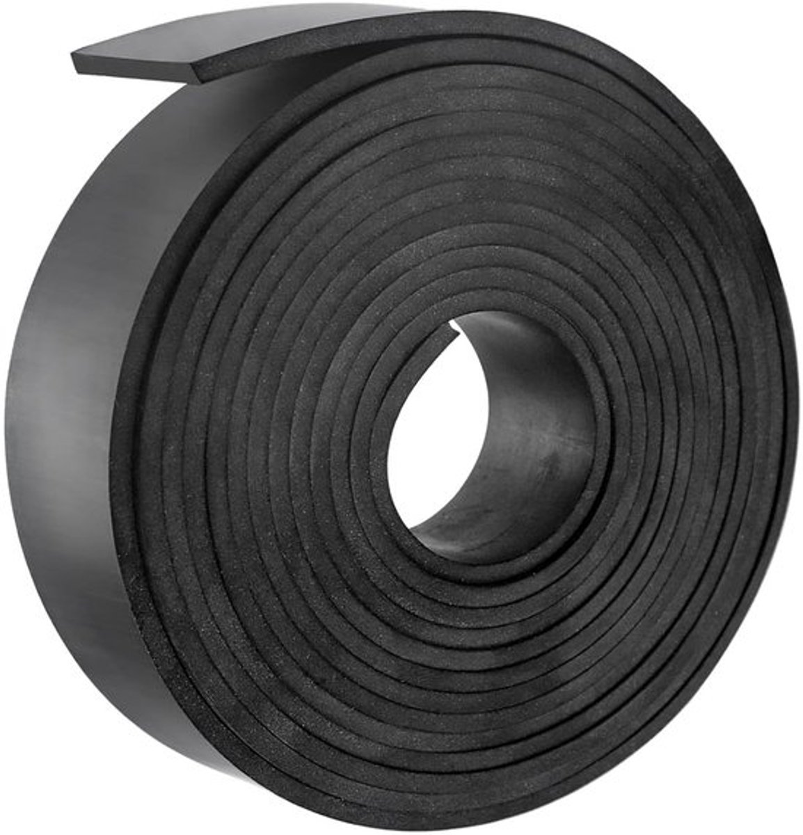 Neopreen rubber strips en platen - 80mm (B) x 3mm (D) x 3m (L) - Duurzaam rubber profiel voor isolatie, afdichtingen en vloerbescherming