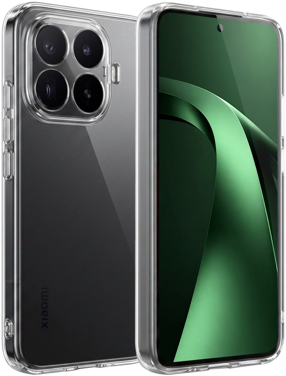 Hoesje Geschikt voor Xiaomi 17T - Sterk & Shockproof - Hoes Cover - Siliconen Case - Transparant