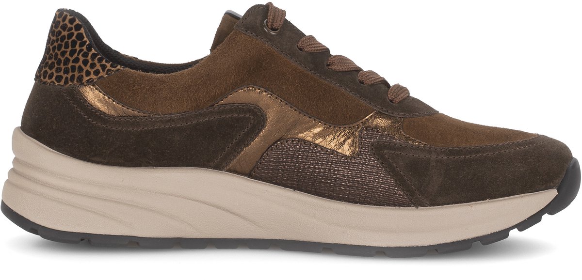 Gabor Dames Sneakers - bruin