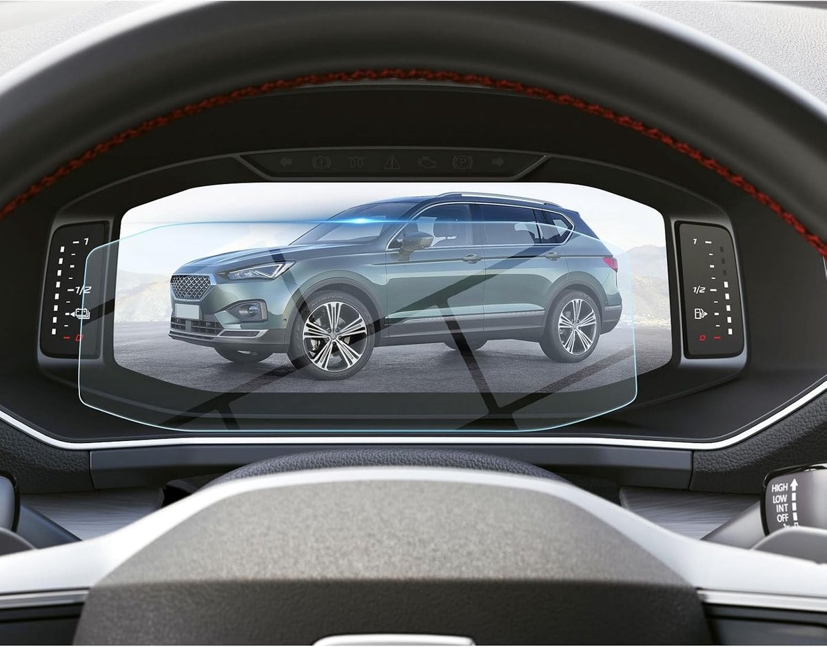 Navigatie Beschermfolie voor Tarraco, Ateca, Leon, KL, Cupra, Formentor, Terramar, Arona en Ibiza - 9H Gehard Glas Schermbeschermer voor 2020-2024 Accessoires
