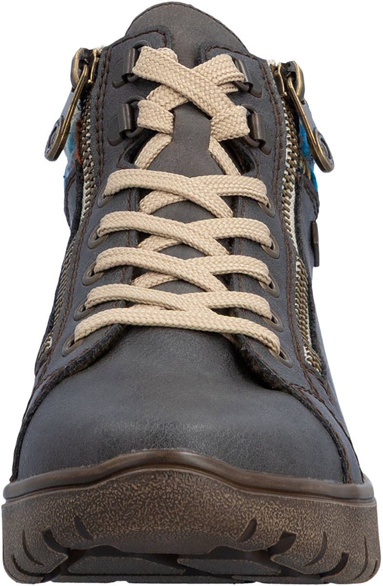 Odeon hoge leren sneakers