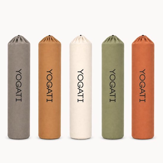 SnelShoppen - Yogamat Tas Groot Aardgeel, Stijlvolle Draagtas voor Yoga en Pilates, Synthetisch Katoen, 19 x 80 cm, Praktische Yoga Accessoire van Snelshoppen — afbeelding 4