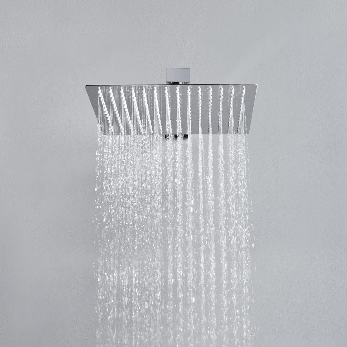 SnelShoppen - Regendouche Inbouw 20x20cm - Luxe Regendouchekop met Modern Design voor Badkamer - Hoogwaardige Kwaliteit - Waterbesparend en Stijlvol
