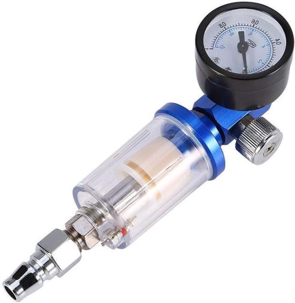 Luchtcompressor spuitpistool met luchtregelaar en waterafscheider - Accessoire voor verf spuiten