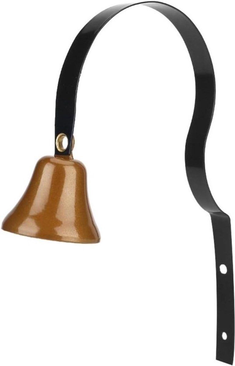 Metalen Deurbel - Vintage Wandmontage Bel voor Huis, Tuin en Kantoor - Antieke Stijl Metaal Bell voor Decoratie van Winkel, Hotel (40 mm)