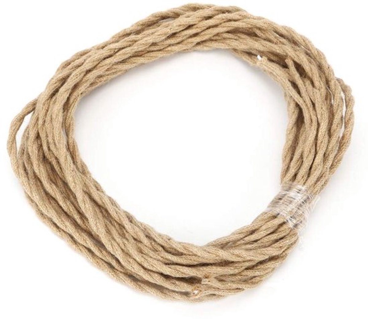 Elektrisch snoer van Vintage henneptouw voor DIY kroonluchterlicht - 2 meter lang