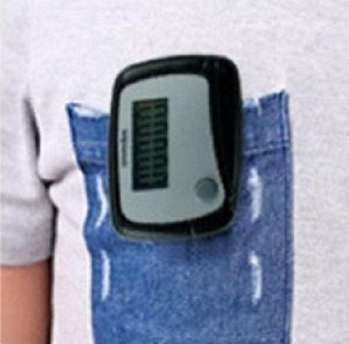 Stappenteller - Mini teller - Wandelen en hardlopen - Compact en lichtgewicht - 4.8 x 3.5 cm - Zwart