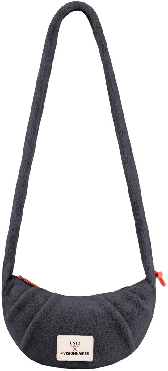 Unio Hamburg x Les Visionnaires schoudertas Teddy Unio Vancouver Anthrazith antraciet