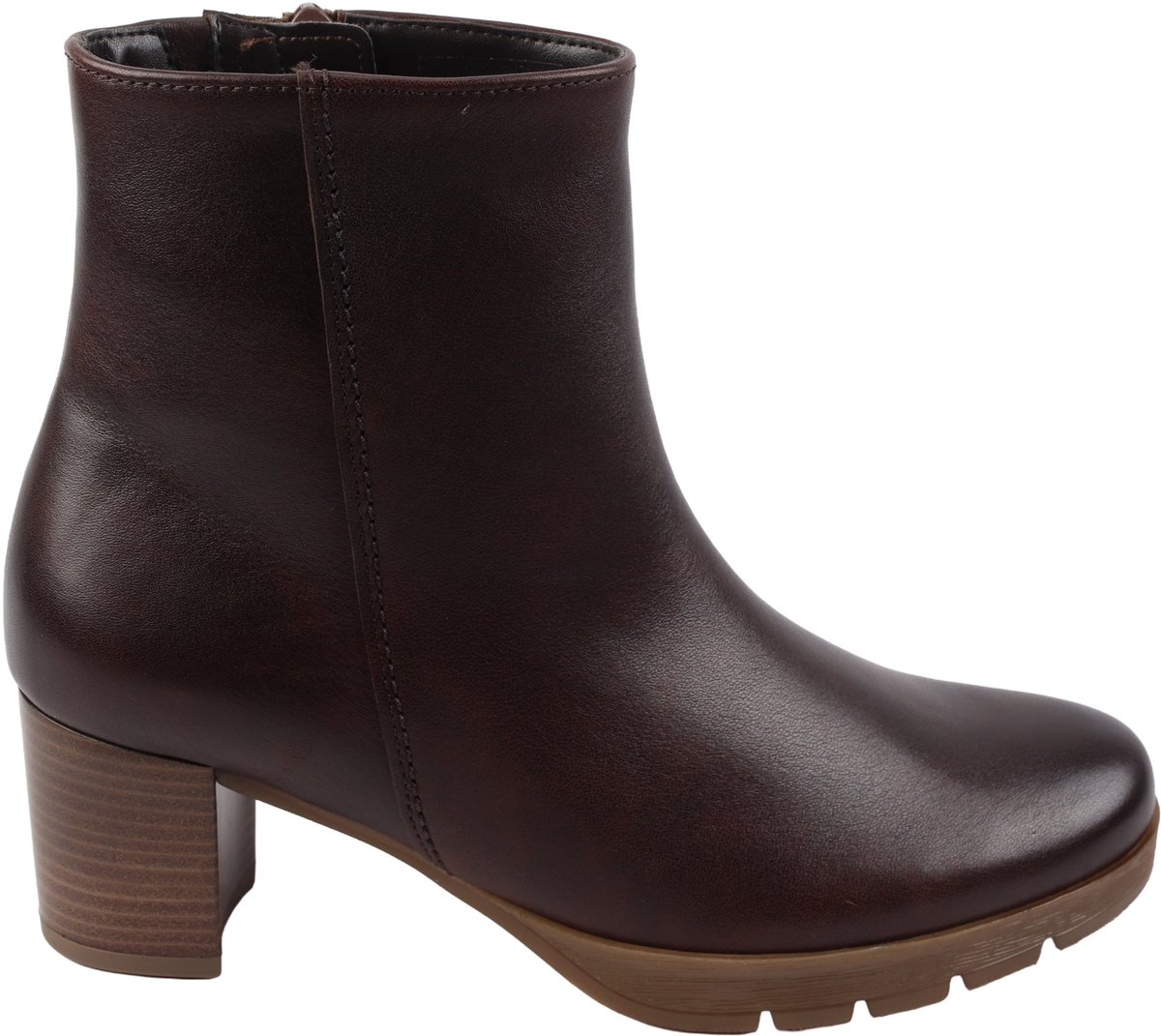 Gabor - 8030 - Enkellaarzen Vrouwen - donker bruin - 41