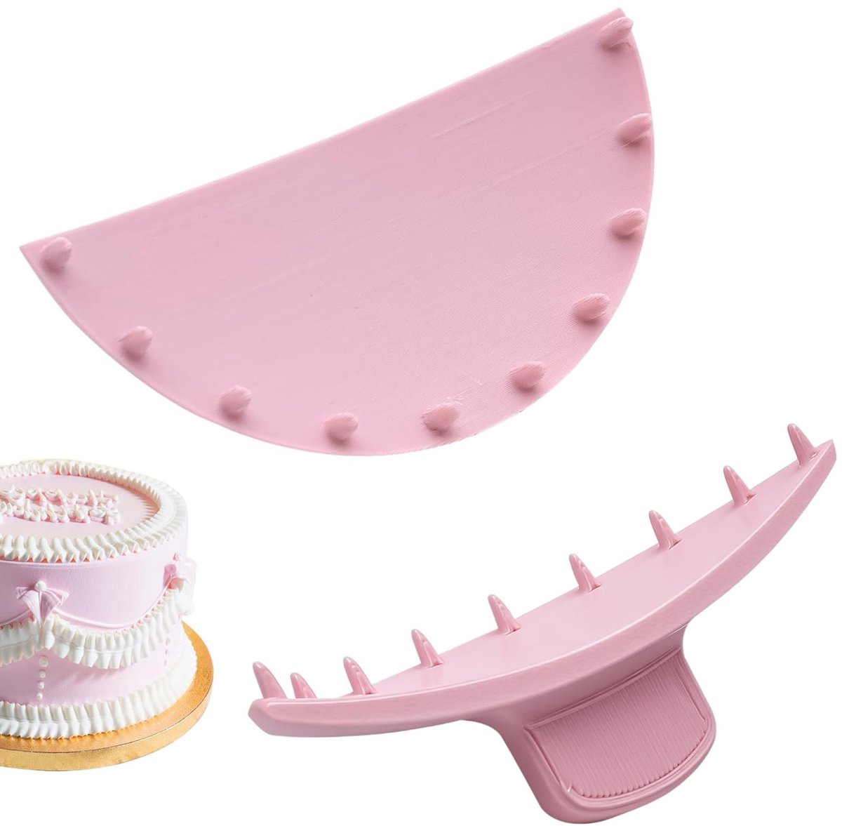 Solidchoice - 2 Stuks Cake Decoratie Tools voor Beginners en Bakken