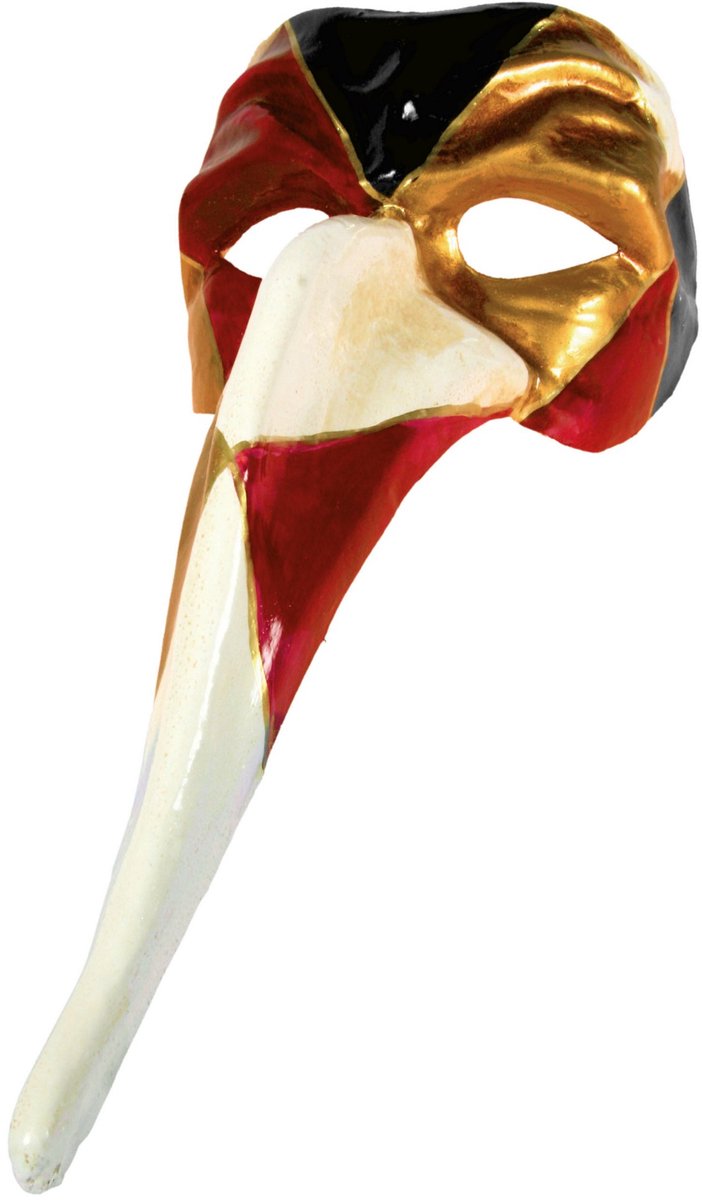 Zanni Arlecchino - Venetiaans Masker
