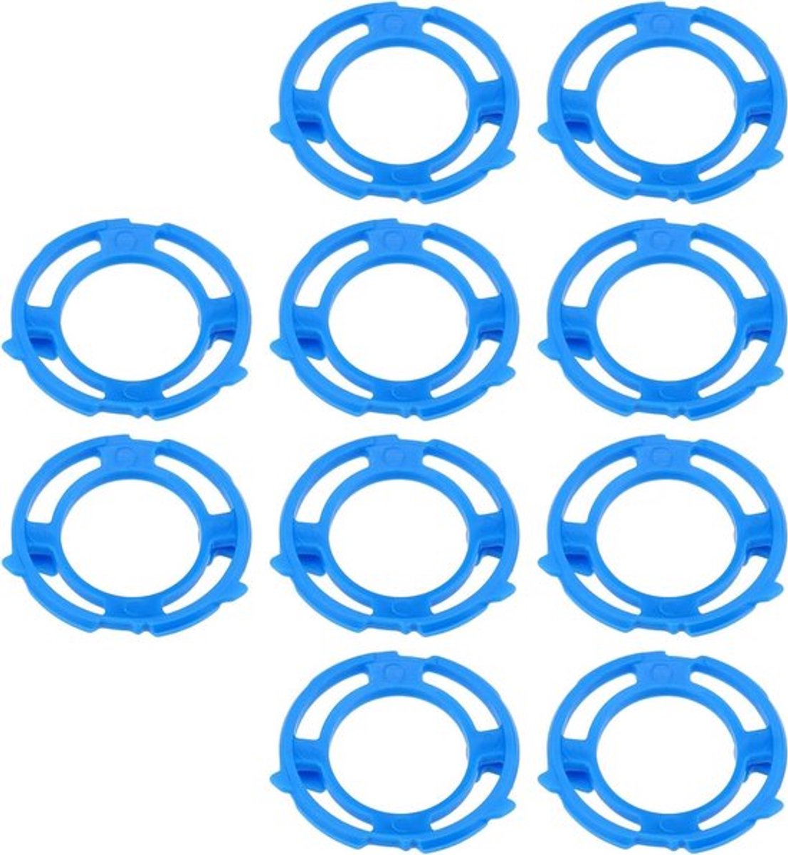Scheerblad Behoud Ringen - Blade Houder - Clip Clips - Compatibel met Philips - S5008 S5010 S5011 S5013 S5015 - Scheren - Blauw - 10 stks - Geschikt voor - Philips S5008 S5010 S5011 S5013 S5015