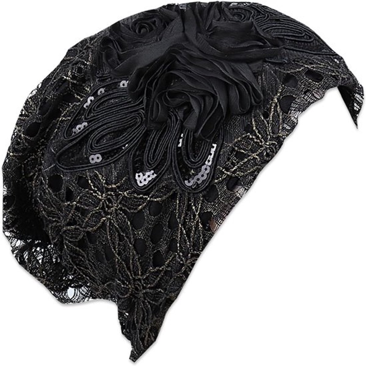 Slouch Beanie Muts voor Dames en Heren, Zachte Katoenen Chemo Mutsen, Dunne Caps voor Comfort en Stijl - Zwart