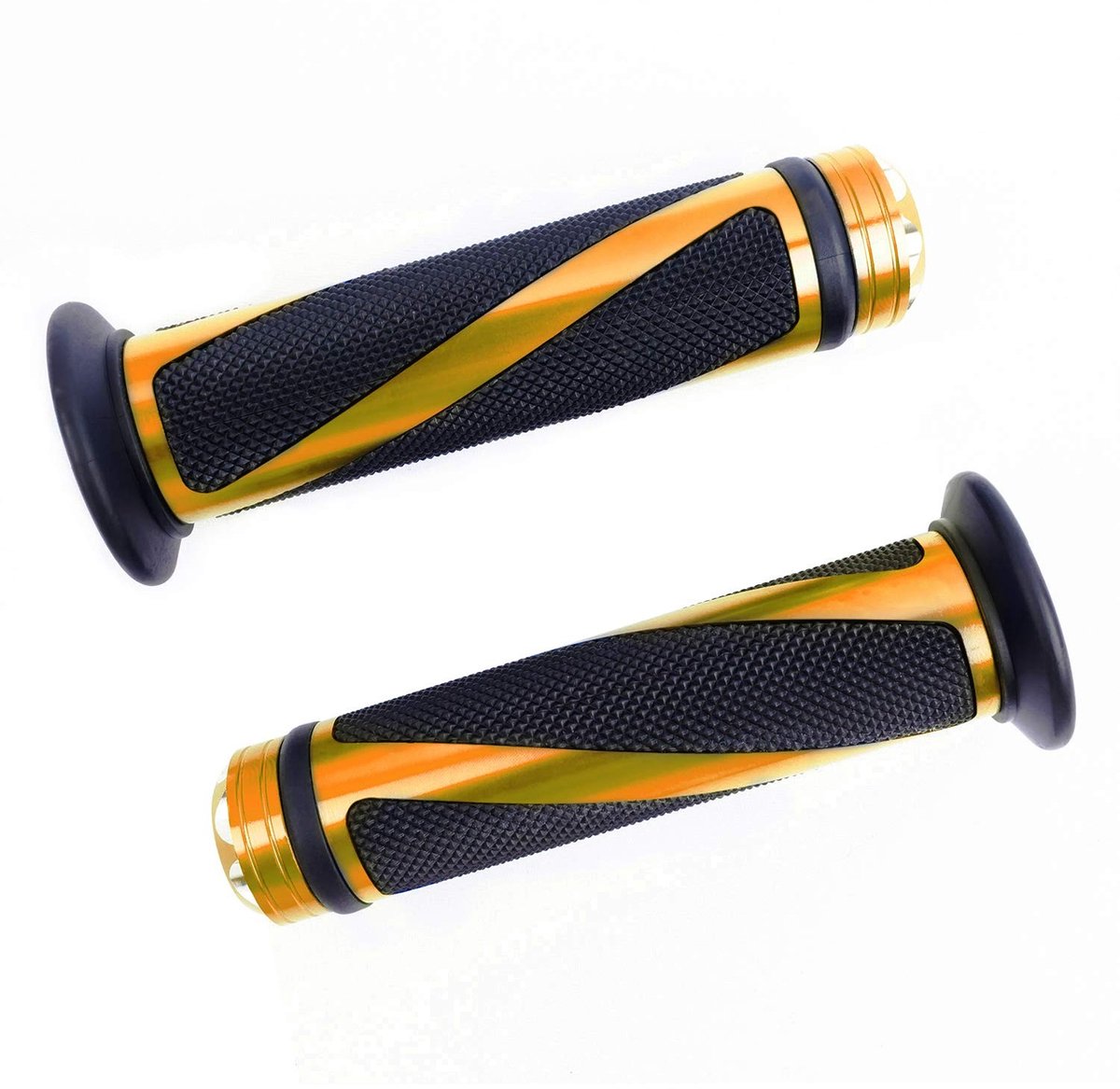 Solidchoice - 2 Stuks Motorhandvatten met Rubber en Aluminium, Universeel