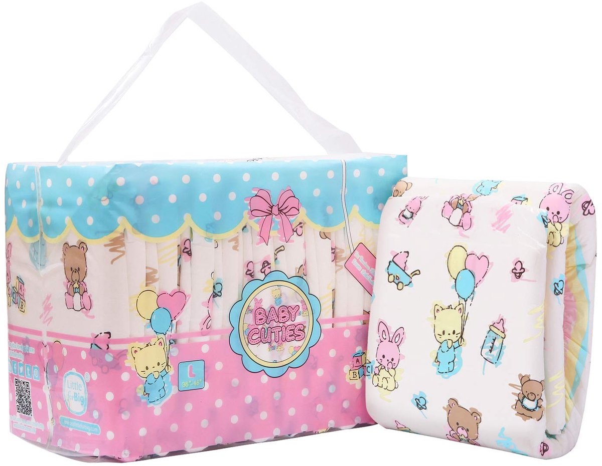 Solidchoice - Geprinte Volwassen Luiers voor Baby Diaper Lovers